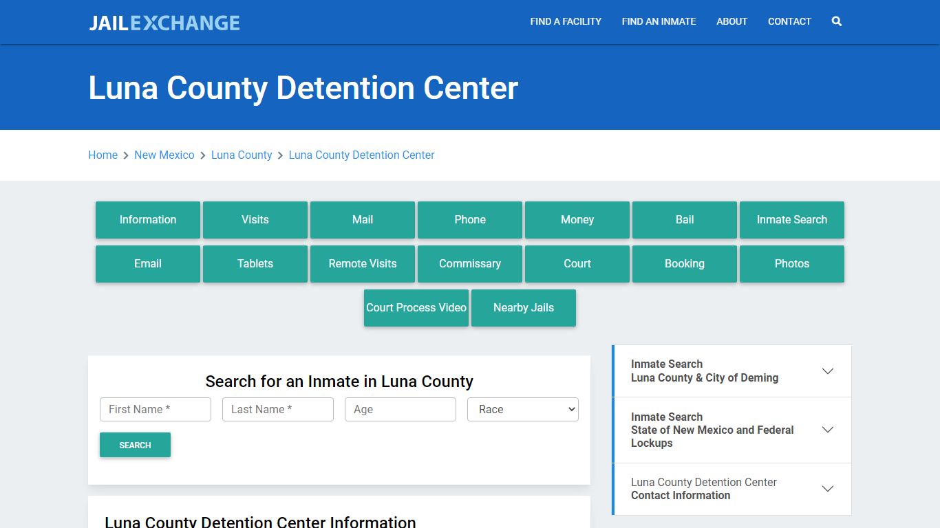 Luna County Detention Center - Jail Exchange